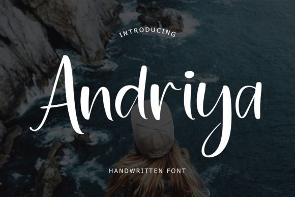 Andriya: A Natural Handwritten Font for Editorial Design