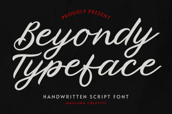 Beyondy: A Bold Script Handwritten Font for Memorable Branding