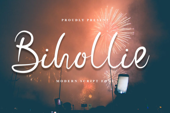 Bihollie: The Elegant Script Handwritten Font for Boutique Branding