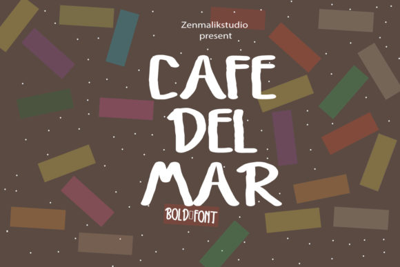 Cafe Del Mar Typeface for Modern Editorial Design