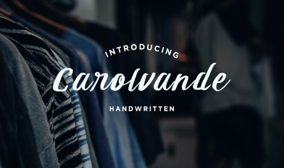 Carolvande: Modern Handwritten Fonts for Brand Identity