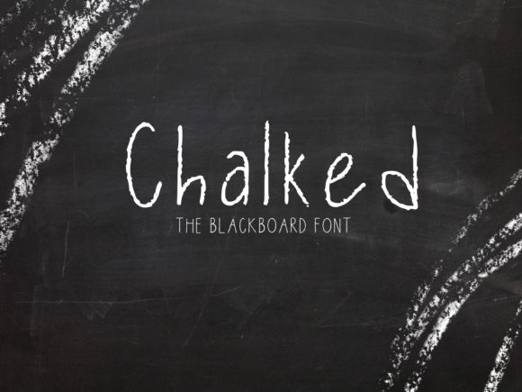 Chalked: A Quirky Handwritten Font for Editorial Design