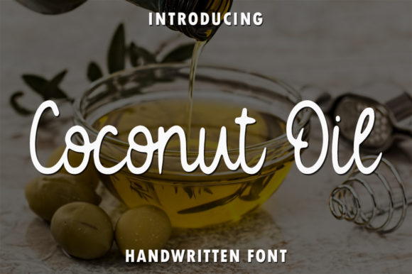 Coconut Oil: A Delightful Script Handwritten Font