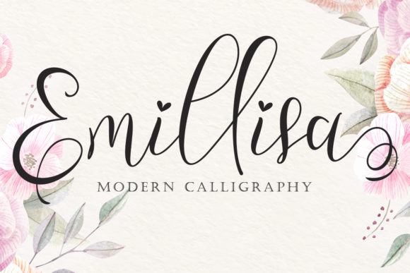 Emillisa: A Romantic Script Handwritten Font for Editorial Design