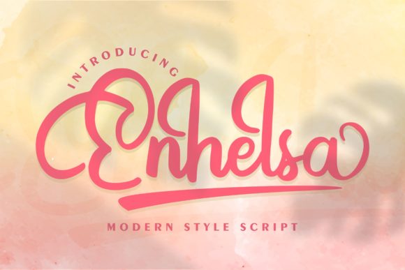 Enhelsa: The Quirky Handwritten Font for Authentic Branding