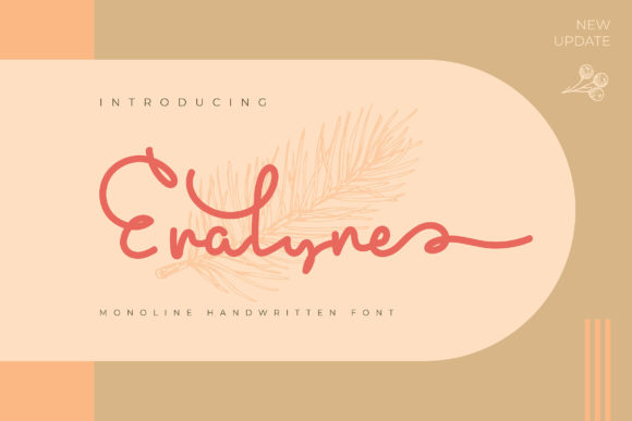 Eralyne: The Handwritten Font for Polished Brand Identity