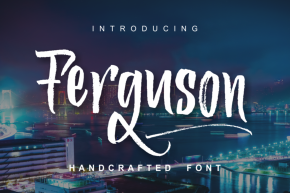 Ferguson: A Modern Handwritten Typeface for Editorial Design