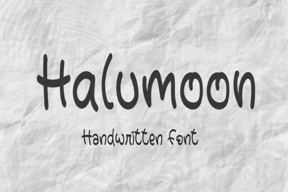 Halumoon: The Sweet Handwritten Font for Personalized Campaigns