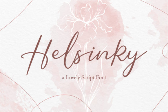 Helsinky Handwritten Font for Elegant Brand Identity