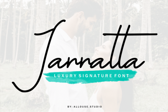 Jannatta: The Thin Handwritten Font for Scroll-Stopping Brand Visuals