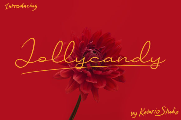 Jollycandy Font Review for Handmade Brands