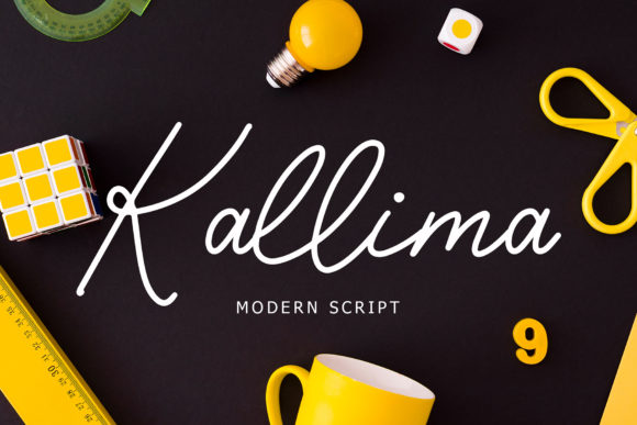 Kallima Script Handwritten Font for Elegant Web Design