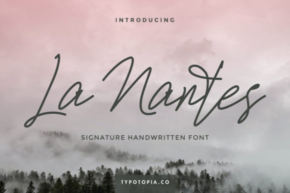 La Nantes Handwritten Font Review for Brand Campaigns