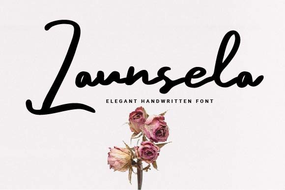Launsela: The Elegant Handwritten Font for Editorial Design