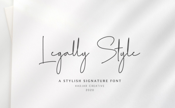 Legally Style: The Script Handwritten Font for Polished Brand Identity