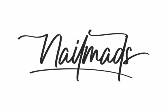 Nailmads Handwritten Font for Modern Web Design