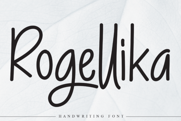 Rogellika: The Sweet Handwritten Font for Modern Web Design