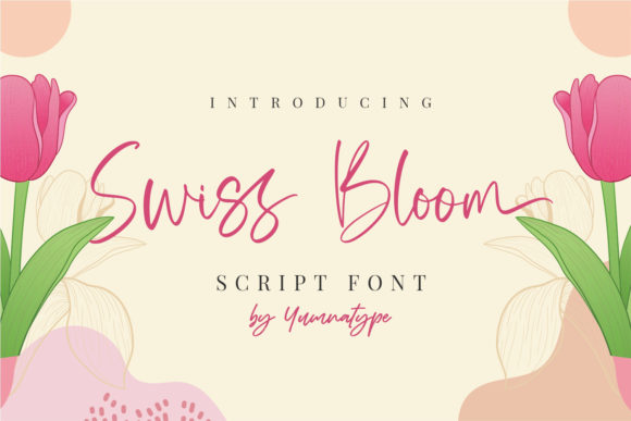 Swiss Bloom: The Elegant Handwritten Font for High-Converting Campaigns