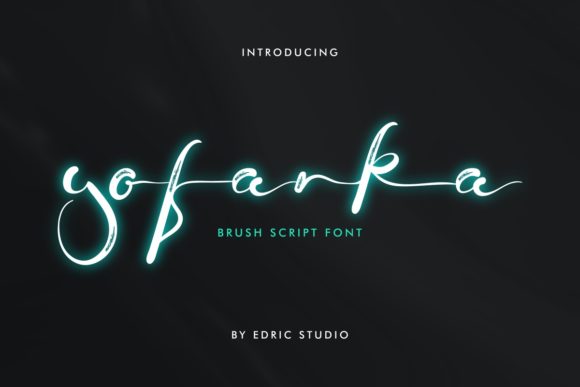 Yofanka: A Fashionable Handwritten Font for Modern Branding